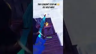 OG Fortnite Solo Kill Streak 🔥💀 (No Commentary) #shorts