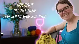 Kleding haken: mijn trui Soleil (van Juf Sas) is bijna af!
