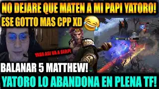 💥​MATTHEW SUPORTEA AL MONKEY CARRY DE YATORO! CUIDADO LE ROBAS UN KILL GOTTITO XD |Dota2✅