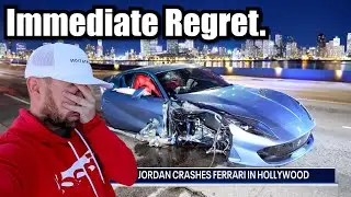 Я купил разбитый Ferrari Майкла Б. Джордана.