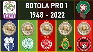 #216 MOROCCO &bull; BOTOLA PRO 1 &bull; WINNERS LIST [1948 - 2022]