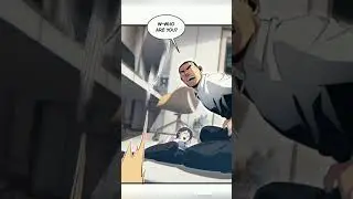 He teaches him the first lesson for survival #manhwa #adventure #trending #manhwaedit