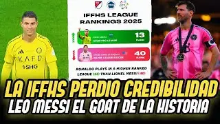 💥LA LIGA SAUDI DE CR7 ES MEJOR QUE LA MLS DE LEO MESSI RANKING DE LA IFFH | MESSI FUE EL GOAT 😌🔥
