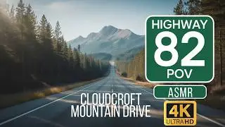 ASMR Cloudcroft Mountain Drive: US Highway 82 POV Through Lincoln National Forest!