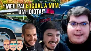 O DIA EM QUE O PAI DO CASIMIRO BATEU O CARRO COM ELE DENTRO! - CORTES TNT SPORTS