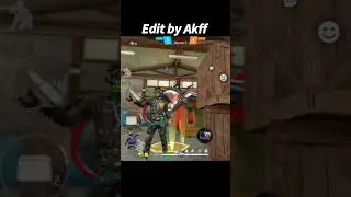 Free fire || attitude video || Edit by Akff ❤️ #shorts #freefire #akff