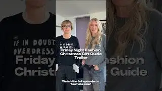 СМОТРИТЕ полный выпуск Friday Night Fashion Christmas Gift Guide ПРЯМО СЕЙЧАС! #christmasshoppinh