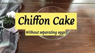 Chiffon Cake (without separating eggs)
