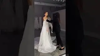 Convertible wedding  Dress. #weddingdress #wedding #destinationwedding #bride #bridal