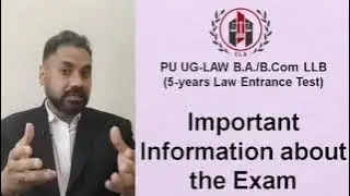 PU Law Entrance: Important Information About The Exam