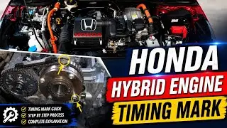Honda City hybrid engine timing mark 