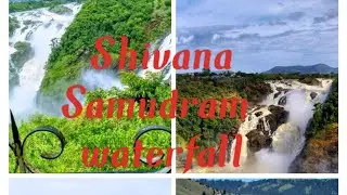 ShivaSamudram Falls /ShivanaSamudram Falls, A one day trip #travelvlog #shivasamudram #mysure