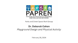 PAPREN Parks and Green Space Workgroup - February Meeting