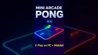 Build a Ping Pong Game 🏓 | Mobile & Desktop Friendly #coding