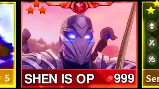 I MADE AN UNKILLABLE 3 STAR SHEN ⭐⭐⭐ | TFT Set 9