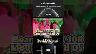 ✅ High Temperature Resistant✅ Double Prisms Technology✅ Moving Head DJ Light