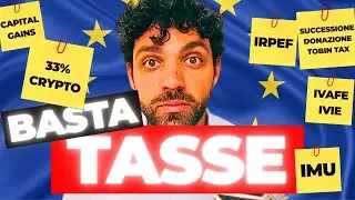 TASSE CRYPTO: Come EVITARE il 33% (legale)