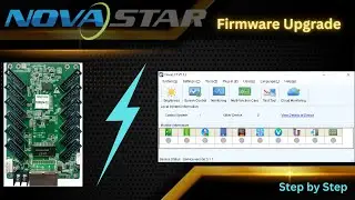 How to Upgrade NovaStar Receiving Card Firmware: Step-by-Step NovaLCT Tutorial | MRV Upgrade