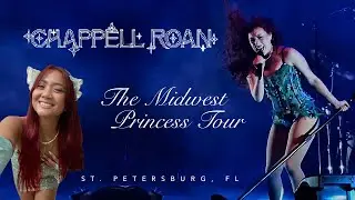 CHAPPELL ROAN CONCERT VLOG 👑🧜🏽‍♀️🫧 Midwest Princess Tour (st. pete, fl)