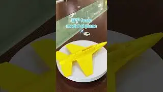 epp foam model airplane #epp #modelairplane #modelplane #sustainablesolutions #foamcraft #styrofoam