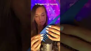 ASMR | ☘️ 12 Triggers In (12 Seconds) #shorts #asmr #relaxing