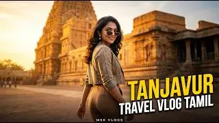 This City Is 1000 Years Ahead 😱🛕 | Tanjavur Travel Vlog Tamil Tanjavur #mskvlogs