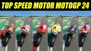 SEMUA TOP SPEED MOTOR DI GAME MOTOGP 24 ! - MOTOGP 24 INDONESIA