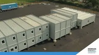 September drone footage - St Mark's all-through school, Southampton, Morgan Sindall Construction