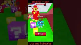BREAK A LUCKY BLOCK 😍 DONT GET CAUGHT BY LEVEL 67 😨 #28