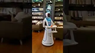 book store robot restaurant waiter robot hotel waiter robot