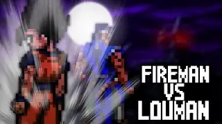 Maple Riot Season 1 Episode 6: Fireman vs Louman (DBZ Sprite Animation)