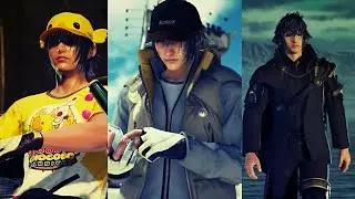 Tekken 7 Noctis Unlockable Costumes Showcase