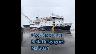 Voyage sur le navire québécois Bella Desgagnés Mai 2024