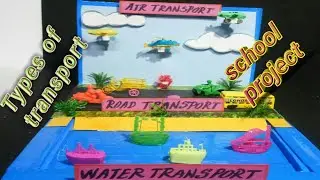 types of transport School project/நிலம்வழி/நீர்வழி/காற்றுவழி போக்குவரத்து
