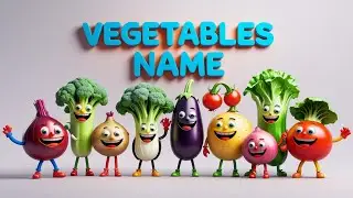 Vegetables Name | Vegetables Name In English | SmartyKidsHub