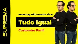 Bootstrap NÃO Precisa Ficar Igual! Como Customizar TUDO com Sass (Passo a Passo Completo)