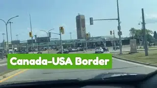&ldquo;What It&rsquo;s Actually Like Driving to the Canada&ndash;US Border 👀&rdquo;