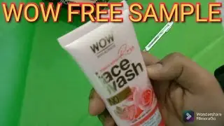 WOW FREE FACE WASH UNBOXING/WOW FREE SAMPLE/ FREE SAMPLES JANUARY 2021/WOW SAMPLE PAY ONLY SHIPPING|