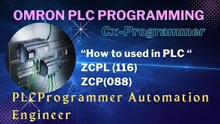 ZCPL(116)// ZCP(088) Omron plc instructions with simulation #omron #plc #programming #excel #display