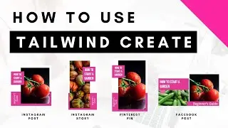 How to Use Tailwind Create for Instagram, Facebook and Pinterest