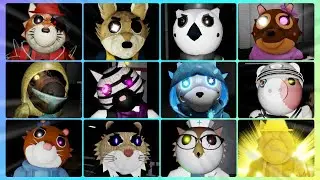 PIGGY: THE MISSING PAGE - THE RISE OF MADNESS ALL JUMPSCARES!!