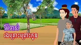 រឿង ម៉ែចាស់រងគ្រោះព្រោះកូន | រឿងខ្មែរ - Khmer Cartoon Movie