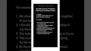 YH English Education || Example Sentence of Negative 