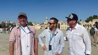 ThomasinTyler visiting The Holy Land.