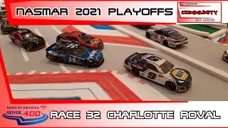2021 NASMAR Community Cup Series R32 at Charlotte ROVAL - Bank of America 400 // Nascar Stop Motion