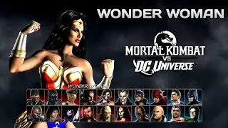 Wonder Woman Arcade Ladder - Mortal Kombat vs DC Universe