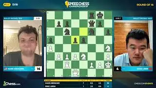 Ding Liren Absolute Masterclass in Time Trouble Against Hans Neiman ⚡⚡!! Speed Chess Championship