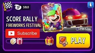 Score rally fireworks festival 3200 solo challenge match masters 