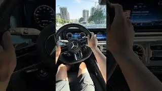 Mercedes Benz G Class First Person View with Original Soundtrack | Luxury Car interior POV