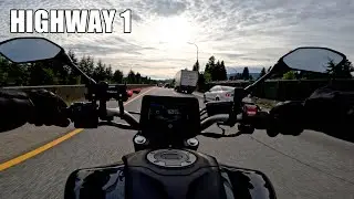 Highway 1 Vancouver Canada - Motorcycle Ride